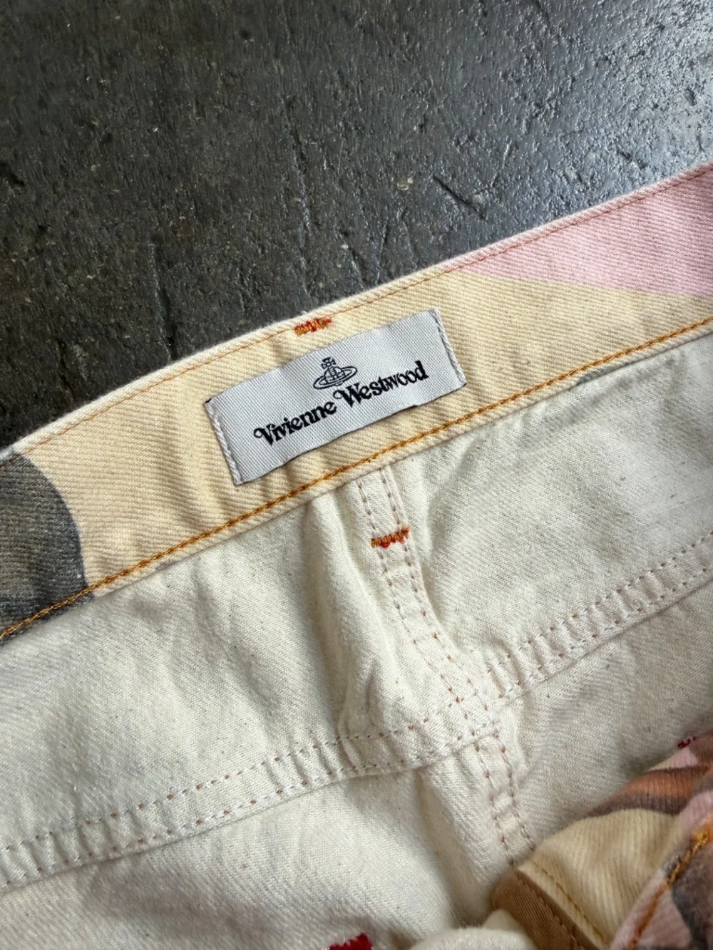 Vivienne Westwood New 530$ A/W 2022 over orb jeans w/ - Picture 5 of 11